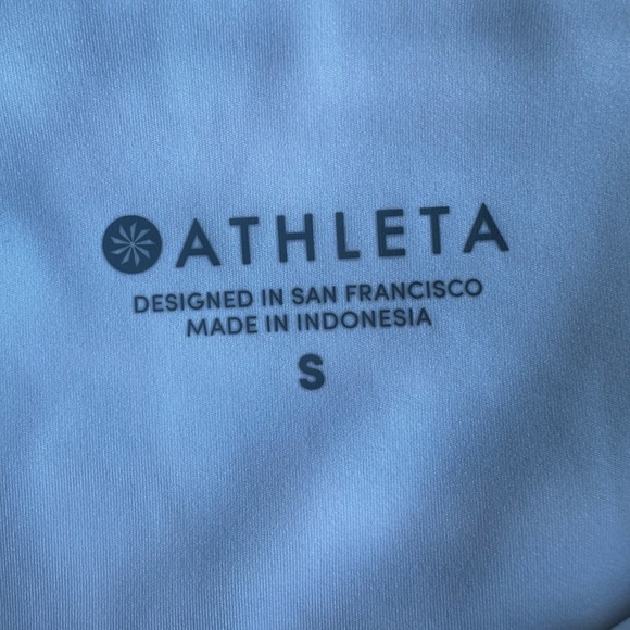 Athleta Athletic White Lined Shorts - Picture 5 of 7